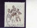 BASKETBALL-1 DIN-POSTMARK-ZENICA-OLYMPIC GAMES-MEXICO-1968-BOSNIA-YUGOSLAVIA - Used Stamps