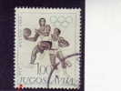 BASKETBALL-1 DIN-ERROR-BROKEN LINE-OLYMPIC GAMES-MEXICO-1968-YUGOSLAVIA - Verano 1968: México