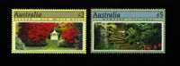 AUSTRALIA - 1989  GARDENS  2 $ - 5 $  SET  MINT NH - Ungebraucht