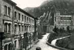 REAL PHOTO POSTCARD COVADONGA HOTEL PALAYO ESPANA SPAIN CARTE POSTALE VOITURE - Asturias (Oviedo)