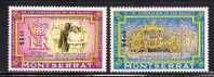 Montserrat     Coronation   Set     SC#  827-28 MNH** - Montserrat