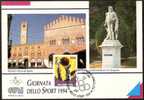 OLYMPIC - ITALIA CASTELFRANCO VENETO 1994 - GIORNATA DELLO SPORT 1994 - CARTOLINA UFFICIALE - Summer 1996: Atlanta