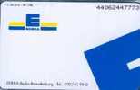 # GERMANY O1365_94 Edeka 6 So3 07.94 1200ex Tres Bon Etat - O-Series : Séries Client