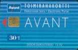 # FINLAND AVANT-A1 Blue 00004 - 30 Orga 12.92 Tres Bon Etat - Finlande