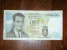 Belgium,Banknote,Paper Money,Bill,Geld,20 Francs - 20 Franchi