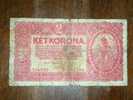 Hungary,Austria,Monarchy, Banknote,Paper  Money,Bill,Geld,2 Korona,Ket - Hongarije