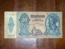 Hungary,Banknote,Paper Money,Bill,Geld,Husz Pengo,20 Pengo,Slightly Damaged - Hungary