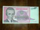 Yugoslavia,SRJ,Inflation,Banknote,Paper Money,Bill,Geld,10.000.000.000 Dinars,Nikola Tesla,1993 - Joegoslavië