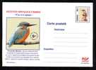 BIRDS - ALBATROS - ALCEDO ATTHIS - ,PC Stationery  2000 - Edition De Luxe !,ROMANIA. - Albatro & Uccelli Marini