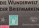 Die Wunderwelt Der Briefmarke 1956 Antiquarisch 12€ Wegweiser Für Sammler Philatelic Old Stamps Collection Book Germany - Otros & Sin Clasificación