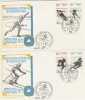 Germany -1972 Munchen Sapporo Winter Olympics Set 2 FDCs - Winter 1972: Sapporo