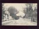 Barbizon Entrée Du Village édit.ELD N° 693 Chemin De Fer Arrivée Du Train Tramway à Vapeur - Barbizon