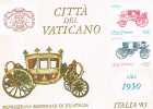 CAT.UNIFIC.BF8 FOGLIETTO -  VATICANO 1985 ESP.FILAT.INTERN. 'ITALIA 85' -CARROZZE DEI MUSEI VATICANI  -  NUOVI  ** - Blocks & Sheetlets & Panes