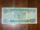 Iraq,Banknote,Paper Money,Bill,Geld,1 Dinar,damaged - Iraq