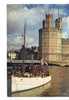 CPM De The Eagle Tower Caernarvon Castle From Accros The Harbour - Caernarvonshire