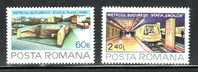 Romania Rumanien 1982, Mi 3848-3849, Bucharest Subway System --- MNH ** - Unused Stamps