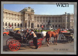 CPM  Autriche WIEN  Neue Hofburg Voitures Citroën 2cv Calèche Chevaux - Wien Mitte