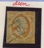 Pays-Bas 1852, Guillaume III, N° 3, Cote 165 €,    Bouche Case  Aminci - Oblitérés