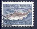 #Greenland 1981. Fish. Michel 129. Cancelled(o) - Usati