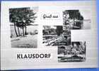 Klausdorf,Am Mellensee, 4-Bild-Karte,1964, Freibad,HO-Strandgaststätte,Ferienheim Des Rates Der Gemeinde, - Klausdorf