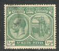 St Christopher - Nevis - Anguilla - St Kiits  - Saint Christophe 1920 George V And Colomb  1/2p - St.Kitts Und Nevis ( 1983-...)