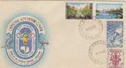 Australia-1956 Melbourne Olympics FDC - Zomer 1956: Melbourne