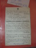 1861 SEGERS Cornelius Egidius - Kandidaat Geneeskunde - Oude Gravure Op Porseleinkaart Papier Berg Der Karmelieten - Porzellan