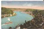 36761)cartolina Illustratoria Boppard - Panorama - Boppard