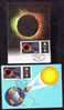 ASTRONOMIE; ASTRONOMY;SOLAR ECLIPSE 1998 Maximum Card Maxicard 2X,cancell FDC,stamps + Label Romania.. - Astronomùia