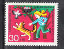 Germania Fed.   -   1972.  Pro Gioventù.  Con Il Gatto E L'uccellino.  Child With The Cat And Bird. MNH - Fiabe, Racconti Popolari & Leggende