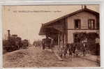 MAROLLES LES BRAULTS LA GARE ARRIVEE DES TRAMWAYS - Marolles