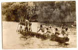 13507 - A Native Canoe On The Zambezi River Above The Victoria Falls - Zimbabwe