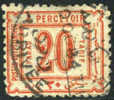 Egypt J2 Used 20pa Postage Due From 1884 - 1866-1914 Khedivate Of Egypt