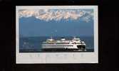 Verdant Islands And Snow Capped Peaks - Ferry - Seattle, Washington - Seattle