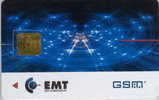 # Carte A Puce Gsm Estonie - EMT 1   - Tres Bon Etat - - Estonia