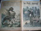 LE PETIT JOURNAL N° 0046 DU 10/10/1891SUICIDE DU Gal BOULANGER A IXELLES + LES OURS DU CAGYRE - Le Petit Journal