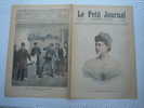 LE PETIT JOURNAL N° 0054 DU 05/12/1891LA GRANDE DUCHESSE WLADIMIR DE RUSSIE - Le Petit Journal