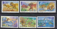 SS2372 - BULGARIA 1994 ,  Serie N. 3563/3568 ***  DINOSAURI - Nuovi