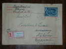 Hungary,Stationery Cover,Registered Letter,Stamps,Szeged Label - Covers & Documents