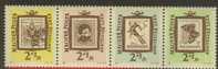 HUNGARY 1962  MICHEL NO: 1868A-1871A  MNH - Unused Stamps