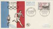 France-1960 Rome Olympic Games FDC - Ete 1960: Rome