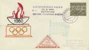 German-1960 Rome Olympic Games  Souvenir Cover - Ete 1960: Rome