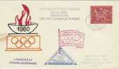 Germany-1960 Rome Olympic Games  Souvenir Cover - Sommer 1960: Rom