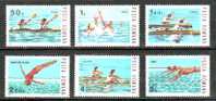 Romania Rumanien 1983, Mi 3972-3977, Water Sports --- MNH ** - Ongebruikt