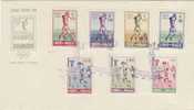 Paraguay-1960 Rome Olympic Games FDC - Sommer 1960: Rom