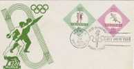 Philippines-1960 Rome Olympic Games,6c,10c FDC - Ete 1960: Rome