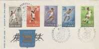 Suriname-1960 Rome Olympic Games FDC - Sommer 1960: Rom