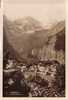 Carte Photo - Real Photo - Wengen Und Breithorn Suisse Switzerland - Circulée - État : TB - Wengen