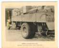 CAMION G.M.C. D'une Société De Transport En Suède + BUSSING NAG Usine Bramschweig D'Allemagne Au Dos - Pneu MICHELIN - Camión & Camioneta