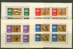 HUNGARY 1961 MICHEL 1765A-1768A MS  MNH - Unused Stamps